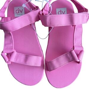 Dolce Vita Pink Sandals with Adjustable Straps